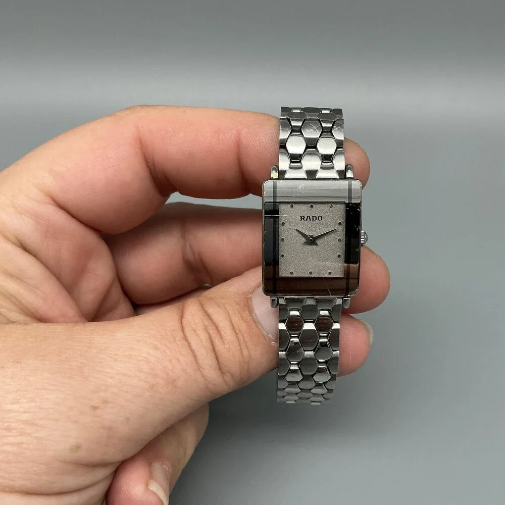 Rado DiaStar Womens Watch 18mm Stainless 153.0488.3 Swiss New Battery 5.75